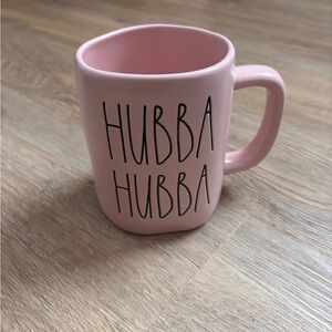 Rae Dunn Pink "HUBBA HUBBA" Ceramic Mug